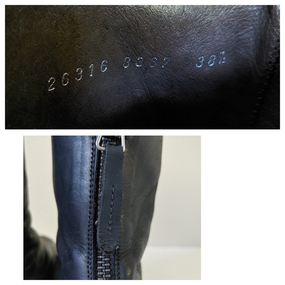 Coclico Leather Ankle Boots Size 38.5 Black - Picture 15 of 16